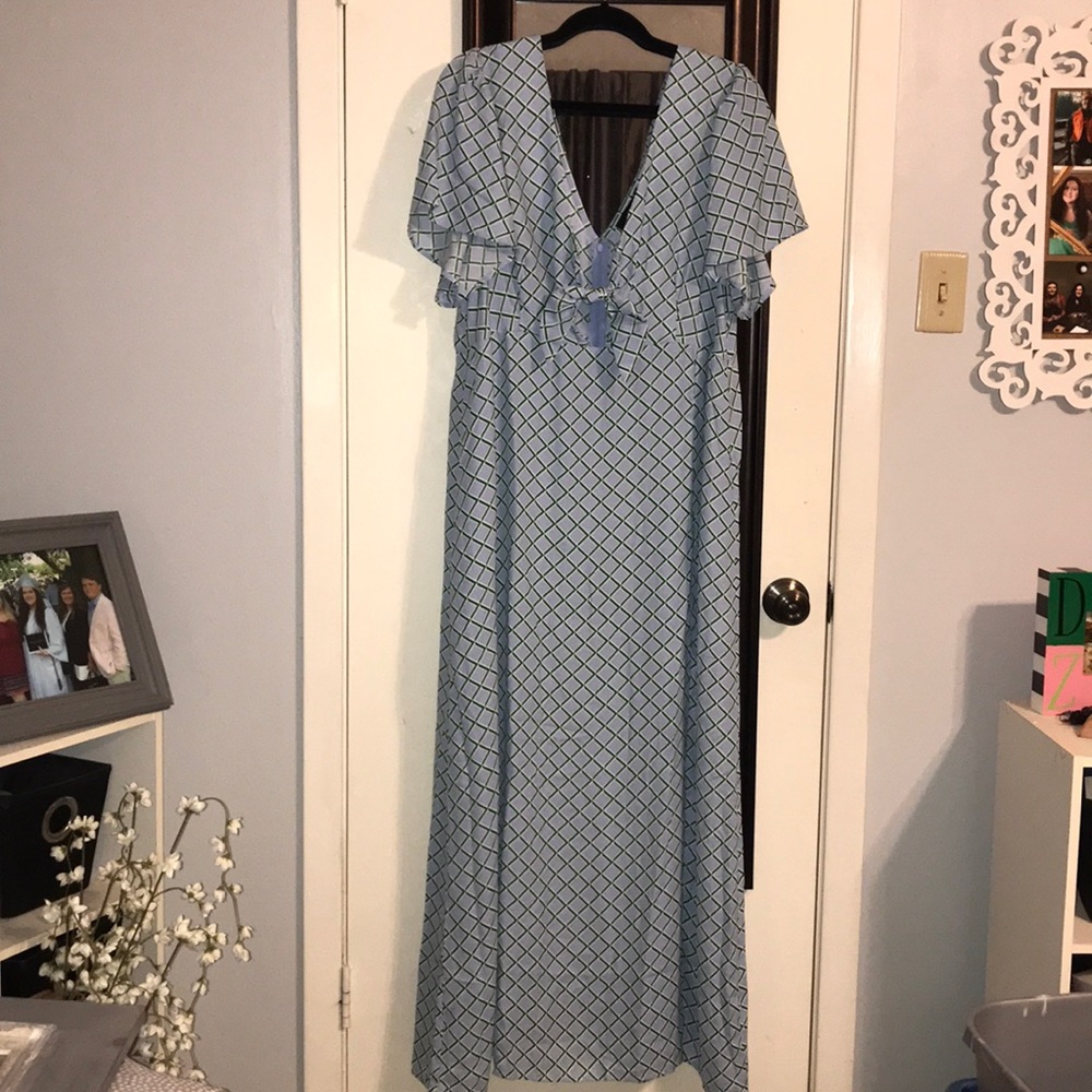 Forever 21+ Maxi Tie Top Dress